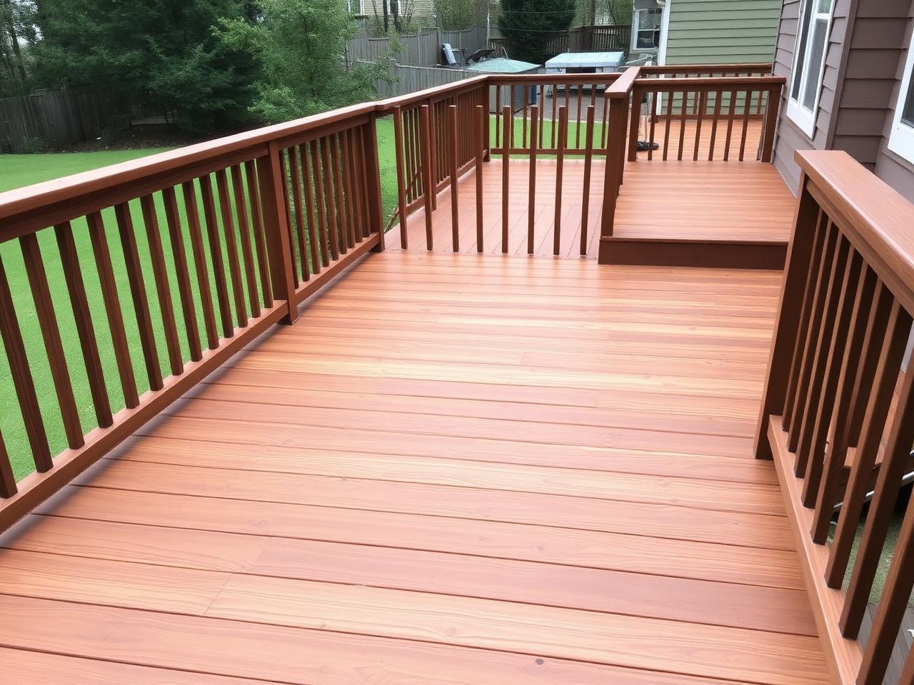 After: Deck Restoration in Oregon, IL